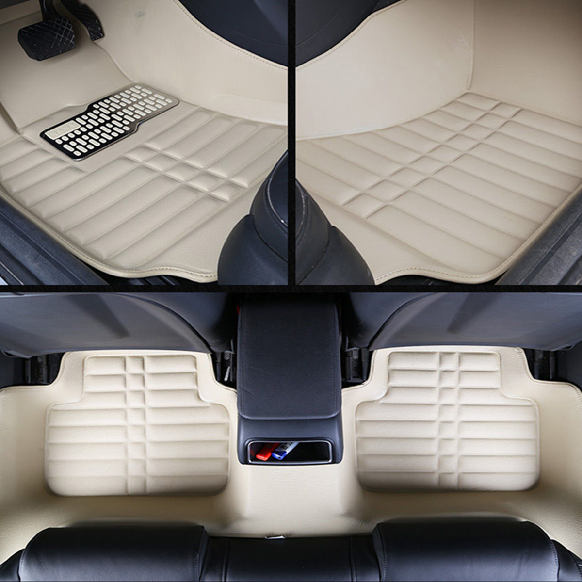 3Pcs-Leather-Full-Encased-Car-Floor-Mat-Front-Rear-Liner-Waterproof-for-Cadillac-CTS-4-Door-2008-201-1428390