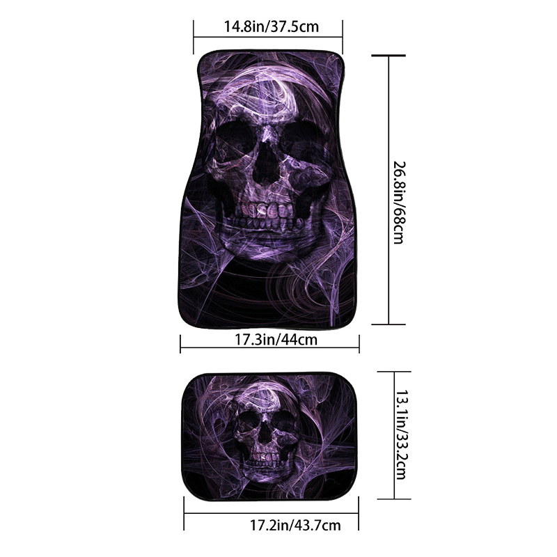 4PCS-Universal-Car-Floor-Mats-Front--Rear-Carpet-Mat-Waterproof-Skidproof-1802999