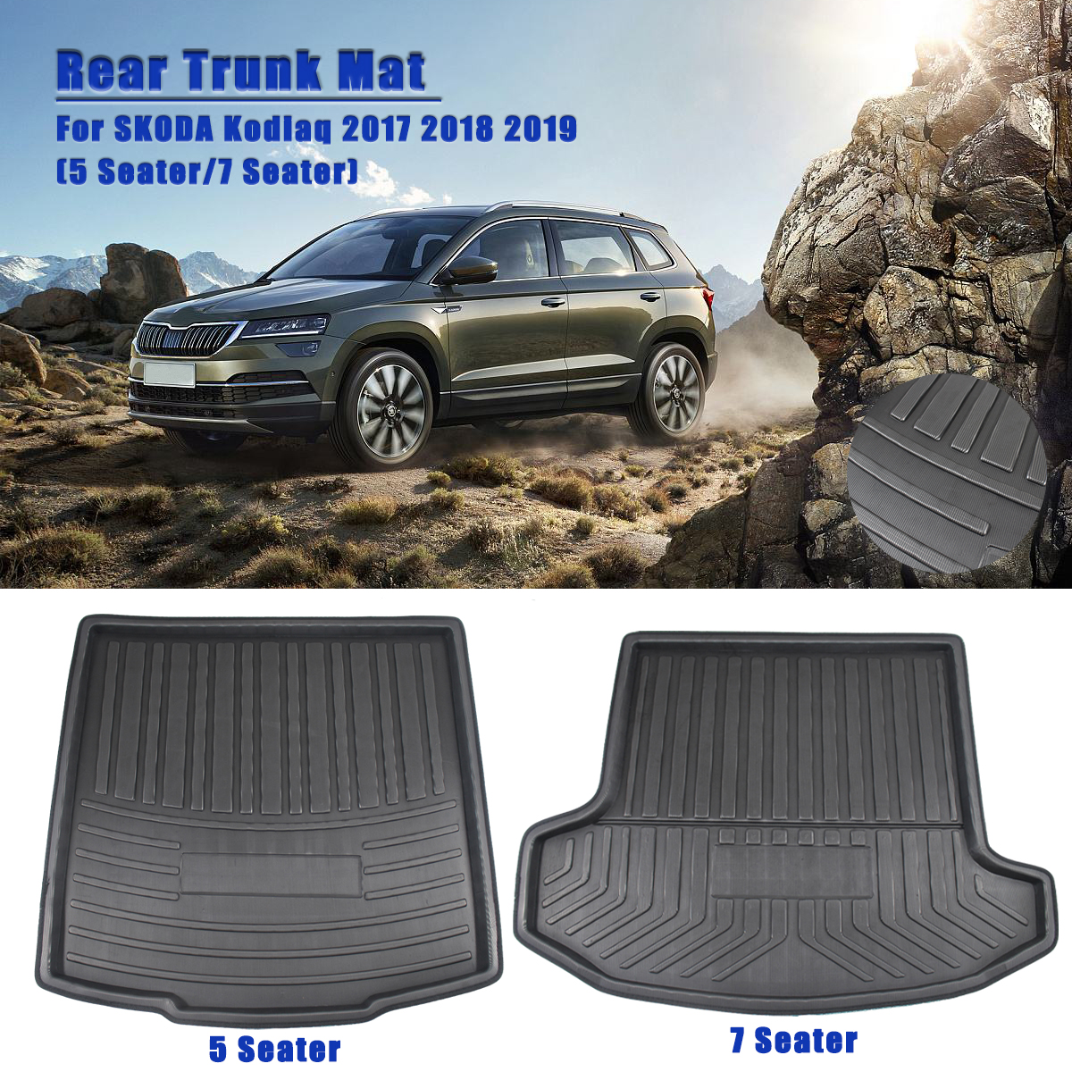 57-Seater-Waterproof-Anti-Scratch-Chemical-Resistant-Rear-Car-Trunk-Mat-Cargo-Liner-For-SKODA-Kodiaq-1537011