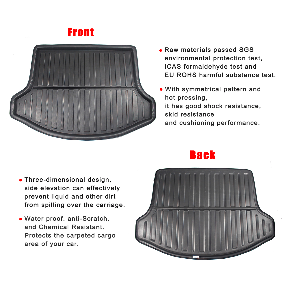 Car-Rear-Trunk-Cargo-Liner-Mat-For-Kia-Sportage-SL-2011-2015-3rd-Gen-Only-1537196