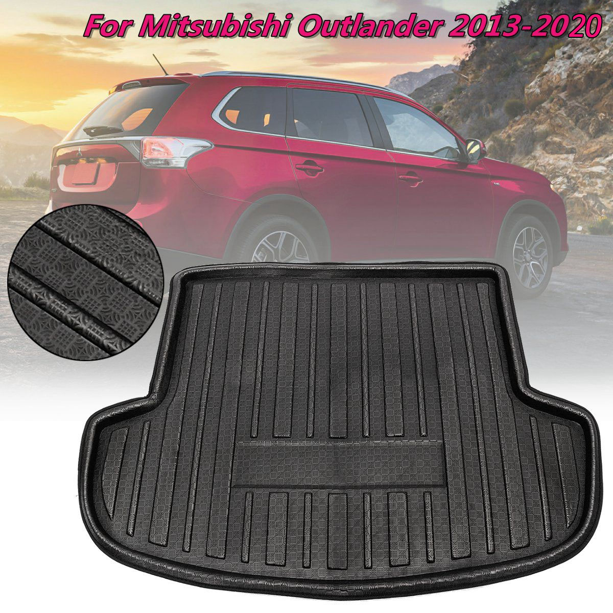 Rear-Trunk-Tray-Boot-Liner-Cargo-Floor-Mat-For-Mitsubishi-Outlander-2013-2017-1806840
