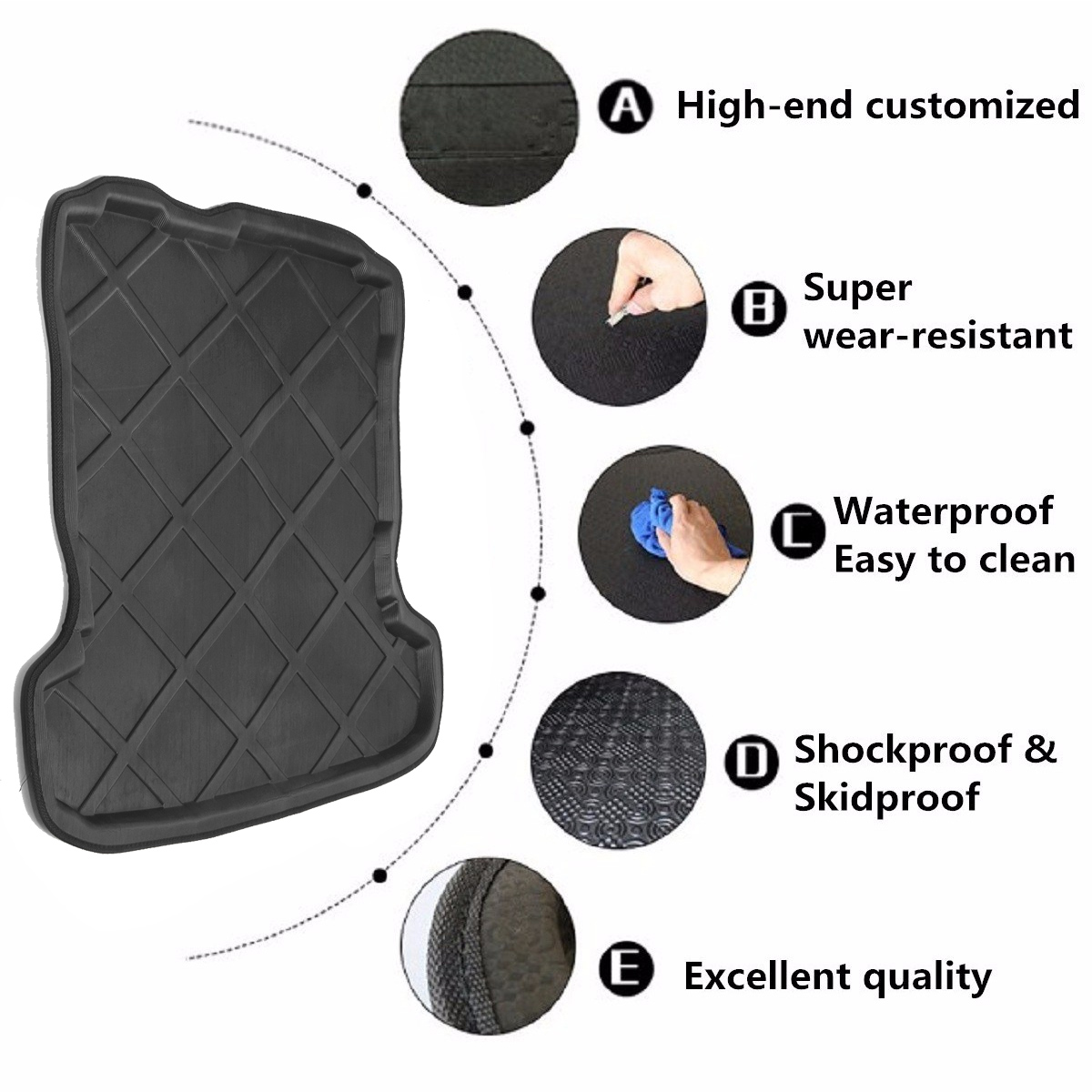 Rear-Trunk-Tray-Boot-Liner-Cargo-Mat-Floor-Protector-For-Mitsubishi-Pajero-2009-2016-1826922