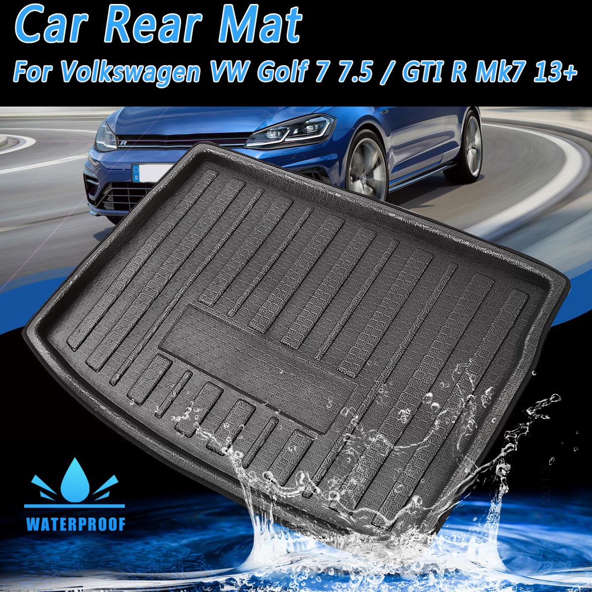 Rear-Trunk-Tray-Boot-Liner-Cargo-Mat-For-Volkswagen-VW-Golf-7GTI-R-Mk7-2013-2018-1814109