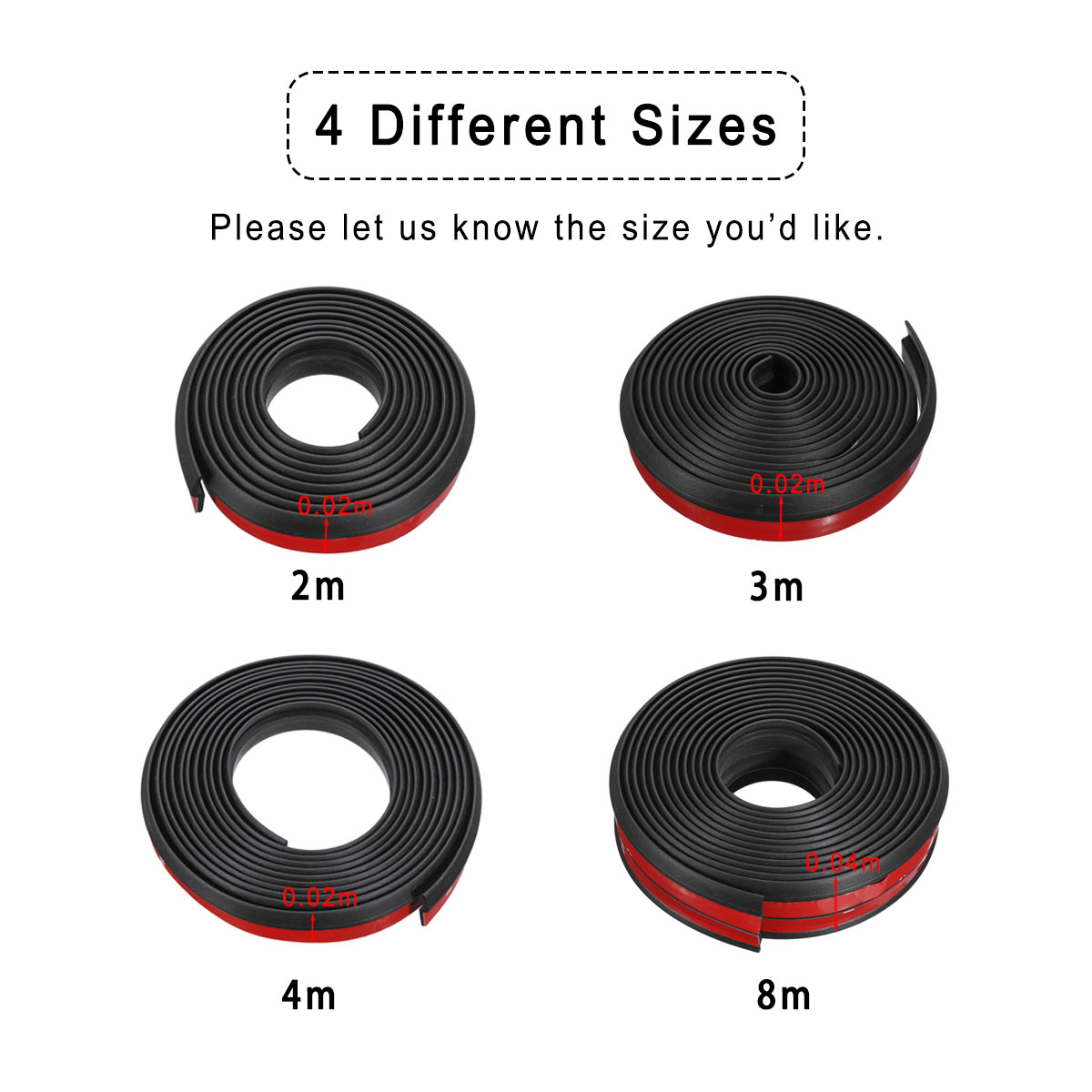 Rubber-Sealing-Strip-Z-Type-3M-Adhesive-Car-Door-Sound-Insulation-Weatherstrip-For-Most-Cars-Trucks--1519443