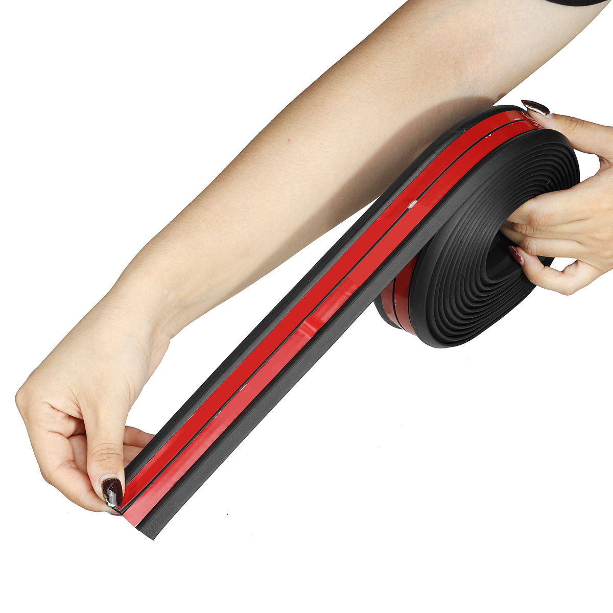 Rubber-Sealing-Strip-Z-Type-3M-Adhesive-Car-Door-Sound-Insulation-Weatherstrip-For-Most-Cars-Trucks--1519443