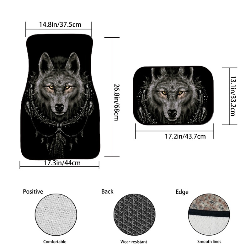 Universal-42-PCS-Car-Floor-Mat-Front--Rear-Carpet-Skidproof-Dustproof-Carpet-1803004