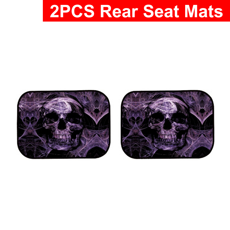 Universal-Skull-3D-Printing-Car-Floor-Mats-Front--Rear-Carpet-Mat-Armrest-1803001