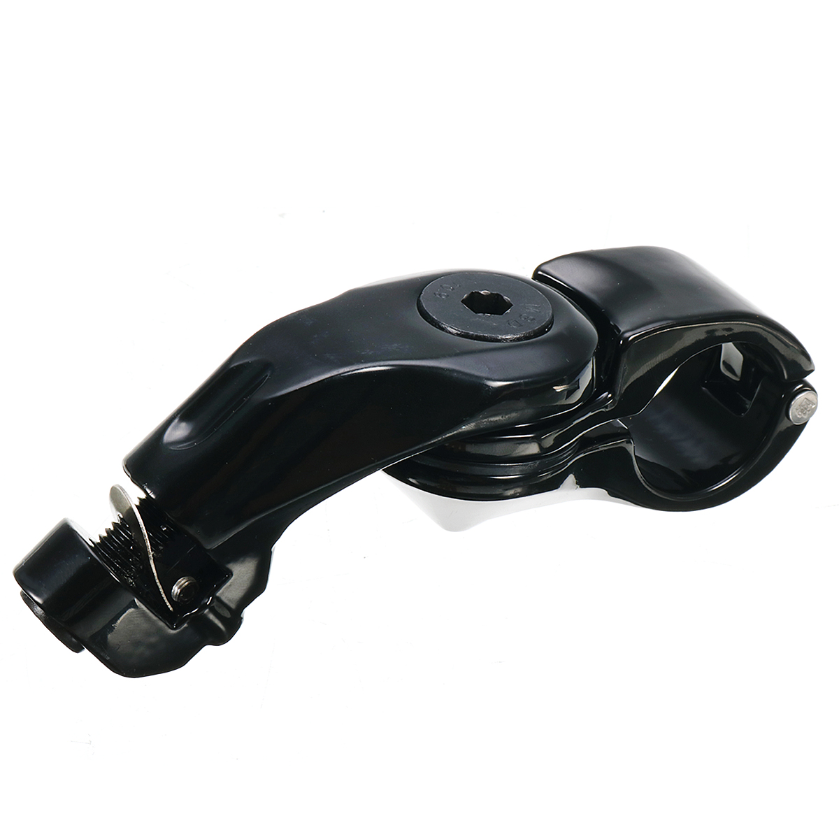 125inch32mm-Black-Foot-Adjustable-Pegs-Pedal-Long-Angled-For-Harley-Davidson-1227214
