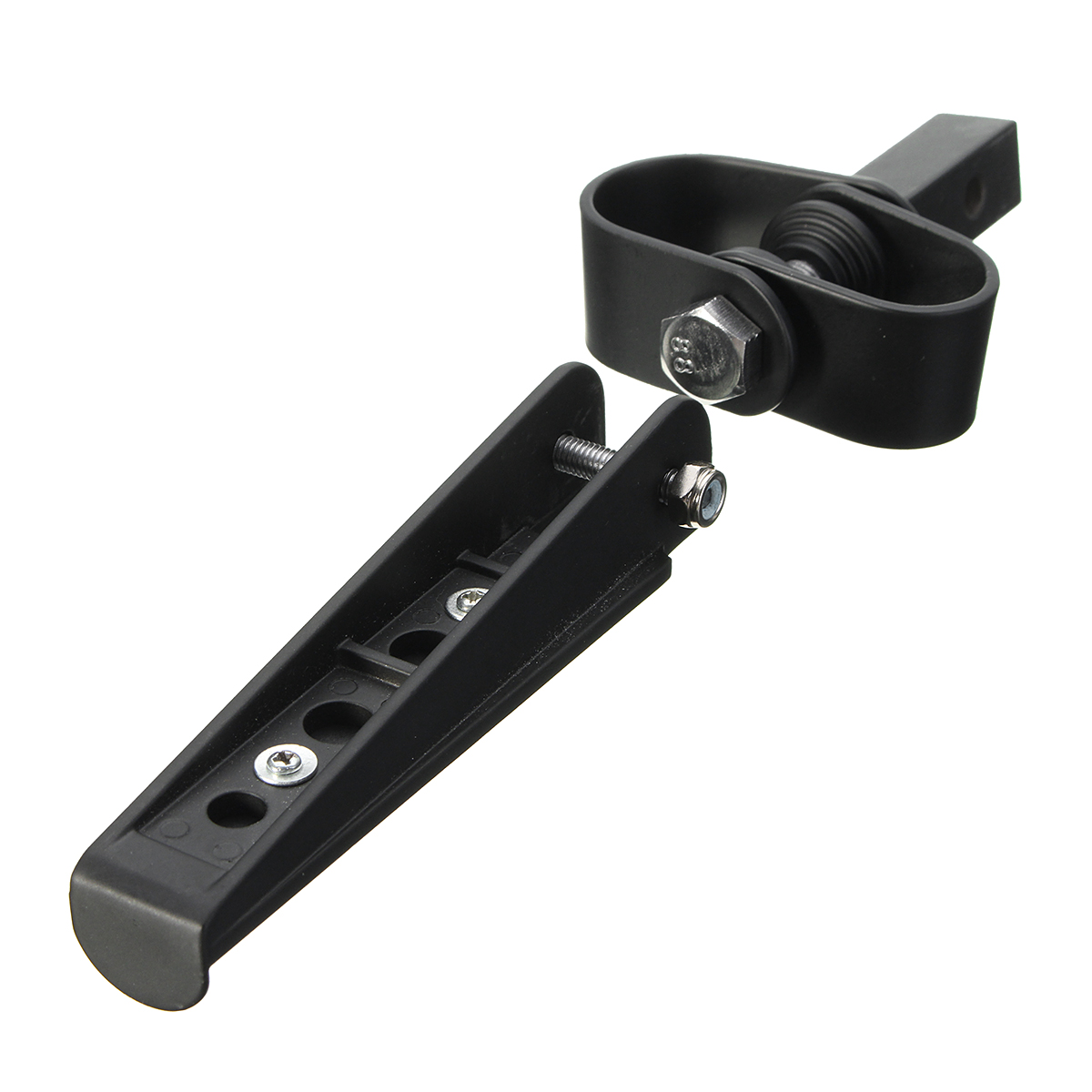 1inch-1-14inch-Universal-Motorcycle-Black-Clamp-On-Foot-Pegs-For-HaleyHonda-1208781