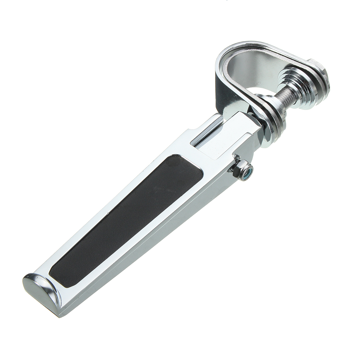1inch-1-14inch-Universal-Motorcycle-Chrome-Clamp-On-Foot-Pegs-For-HaleyHonda-1208778
