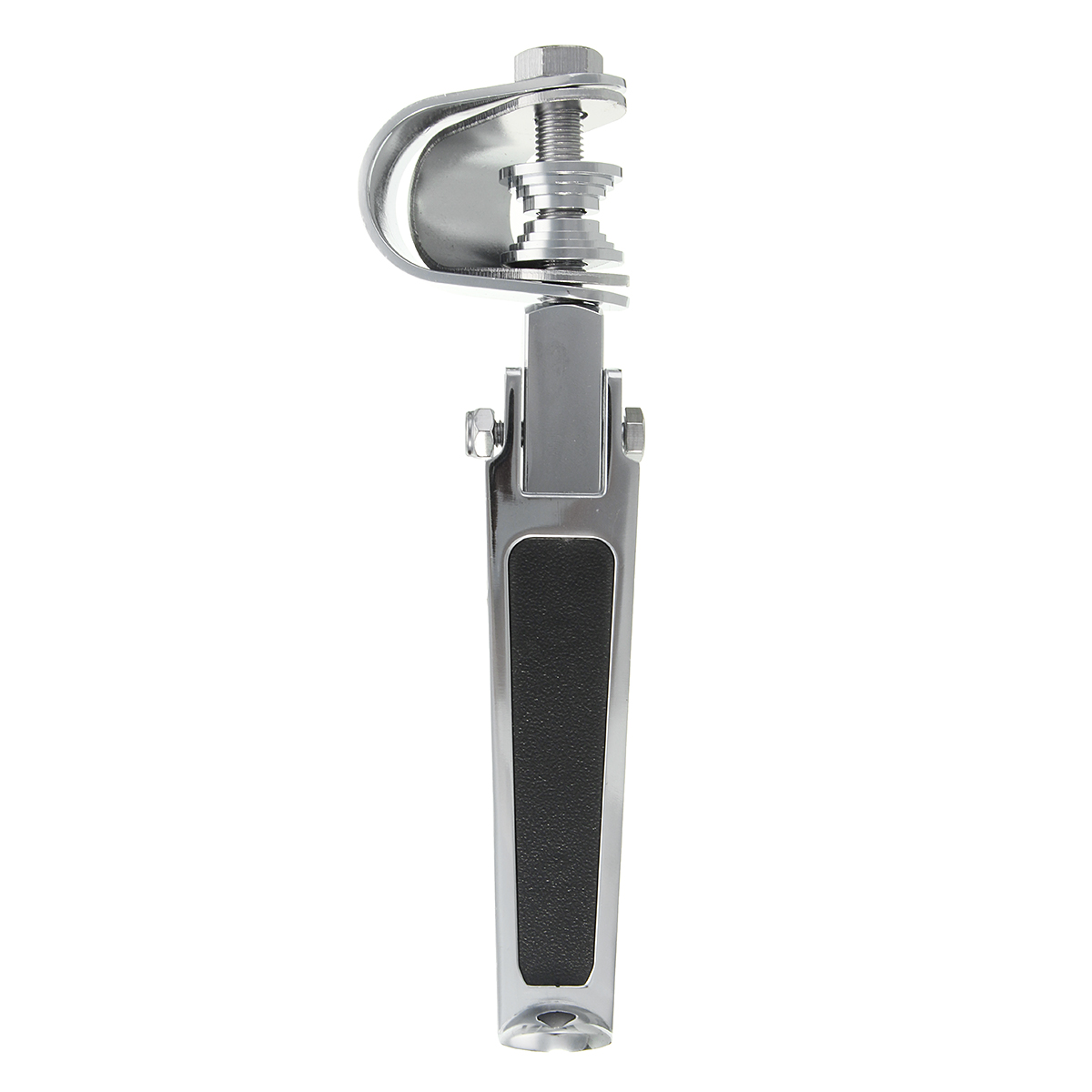 1inch-1-14inch-Universal-Motorcycle-Chrome-Clamp-On-Foot-Pegs-For-HaleyHonda-1208778