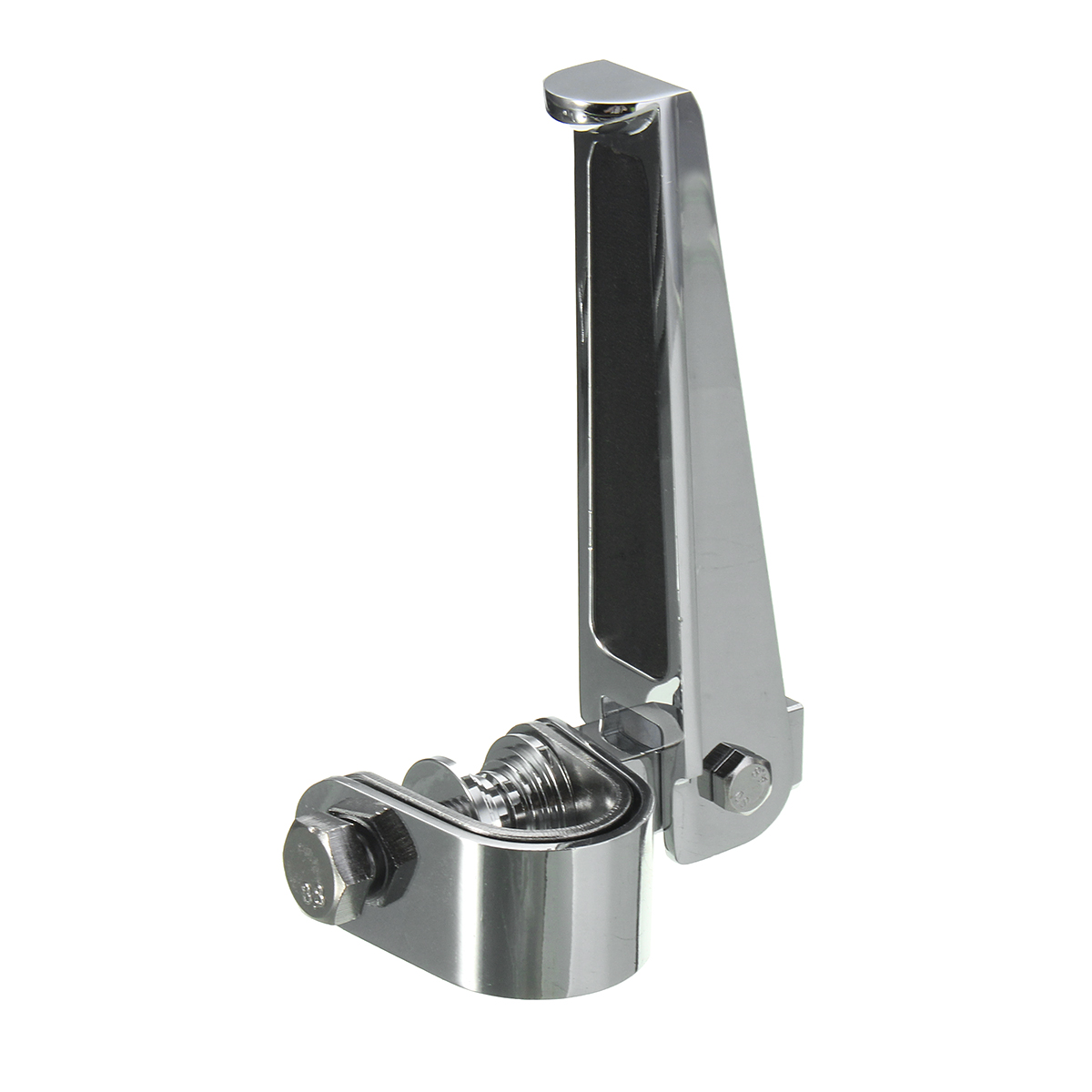 1inch-1-14inch-Universal-Motorcycle-Chrome-Clamp-On-Foot-Pegs-For-HaleyHonda-1208778