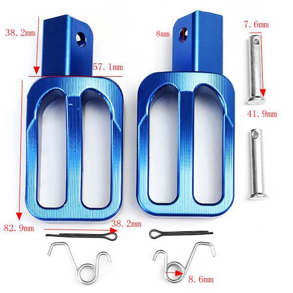 Bike-Foot-Pegs-Motorcycle-Pedals-Treadles-Footrest-Foot-Peg-Universal-Aluminum-Alloy-1154843