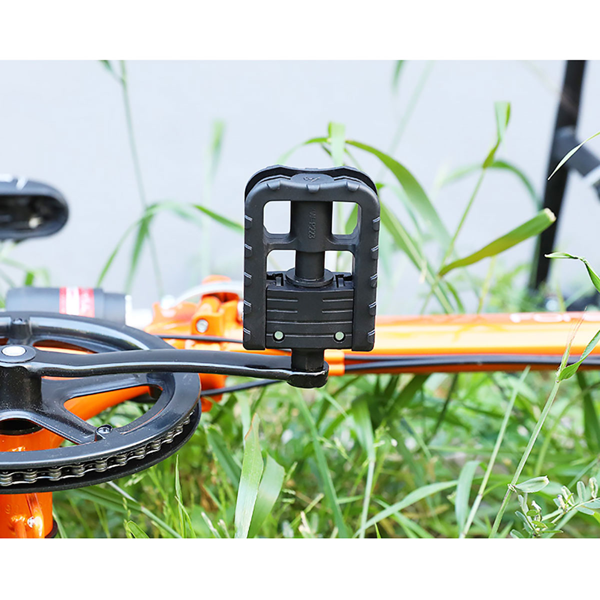 Black-916quot-14mm-Bicycle-Pedals-Aluminum-Plastic-Reflective-Road-Mountain-Bike-1715899