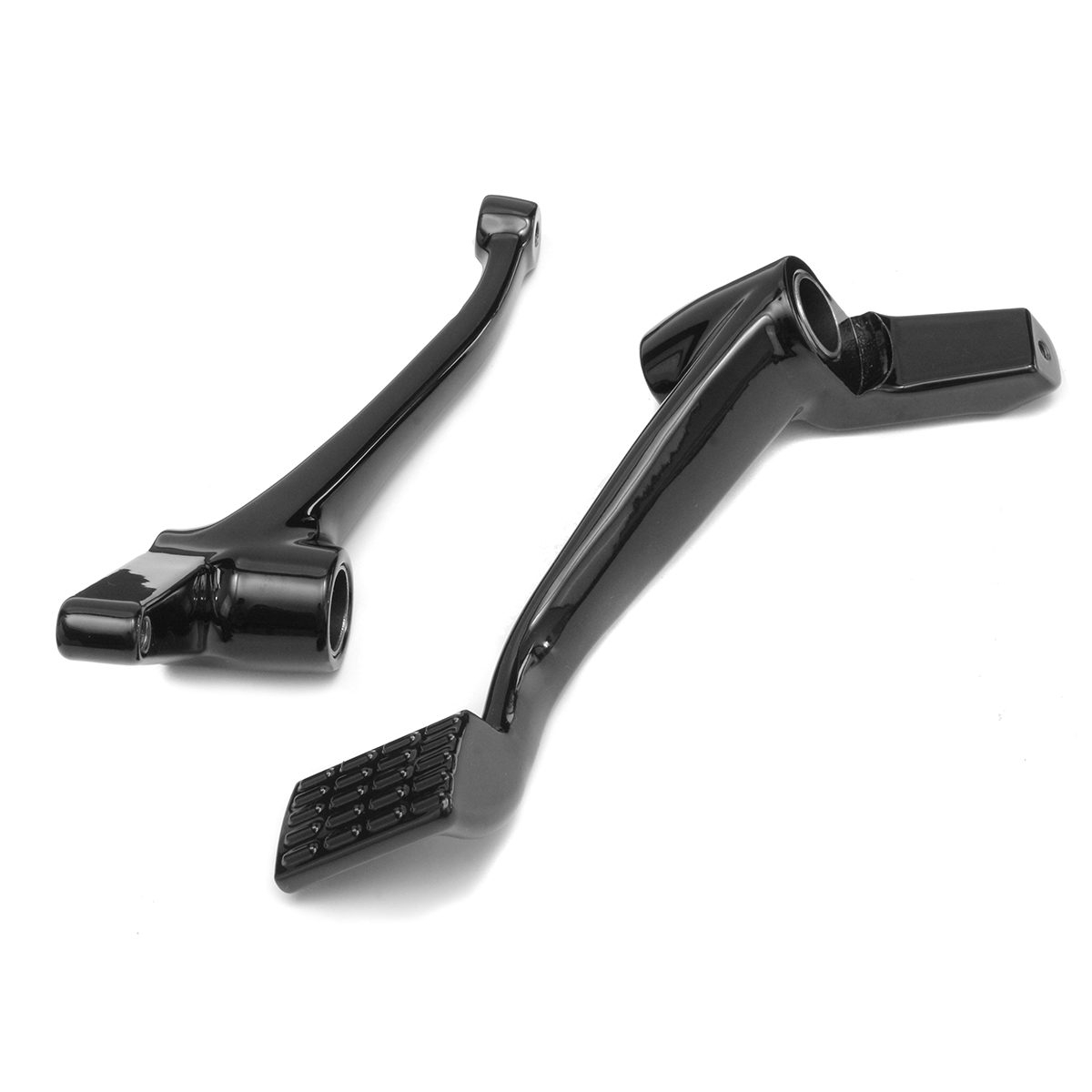 Black-Pedals-Bar-Linkage-Levers-For-Harley--Davidson-2014-2017-Complete-Kit-1187794