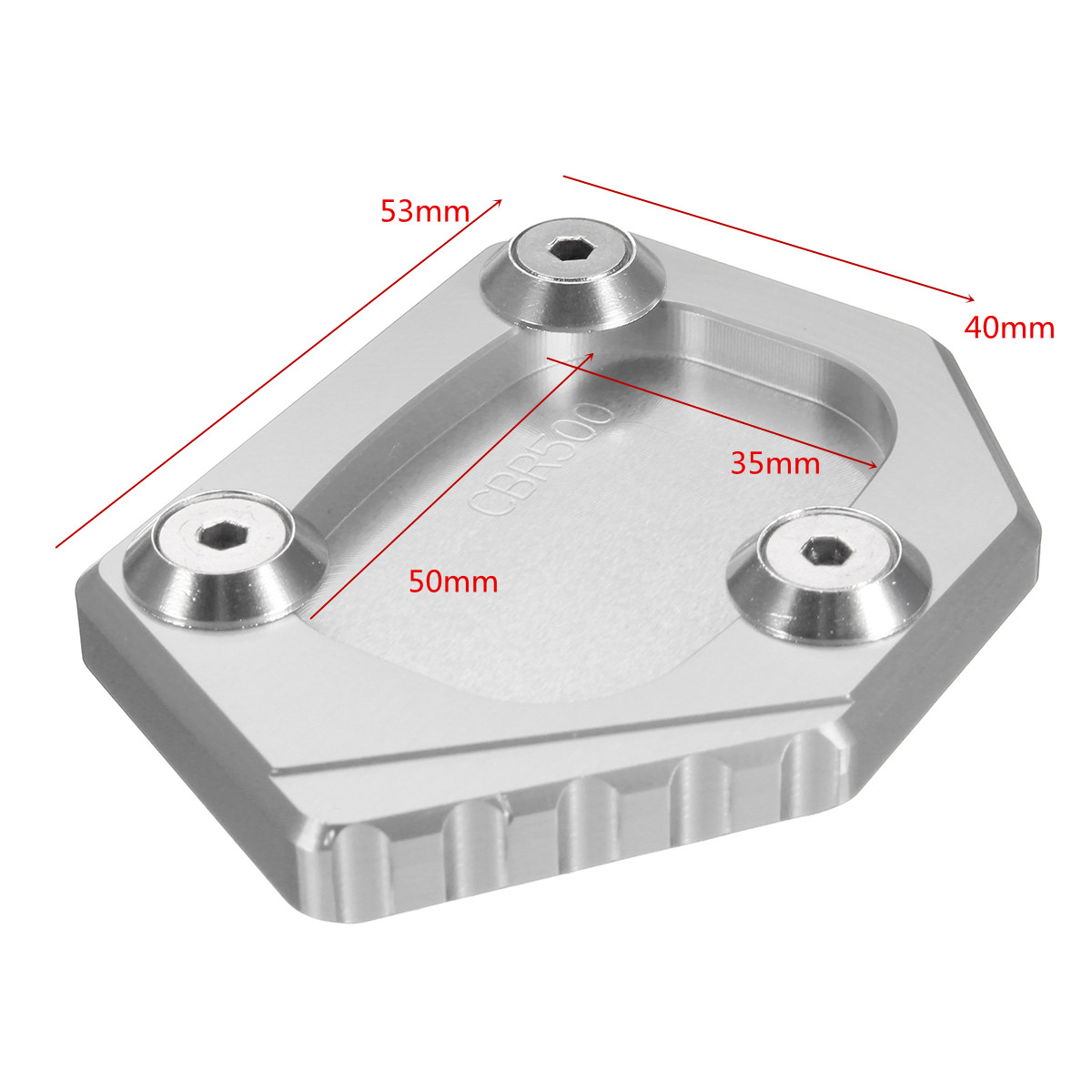 CNC-Aluminum-Kickstand-Side-Stand-Pad-For-Honda-CBR500R-CB500FX-2013-2015-1180116