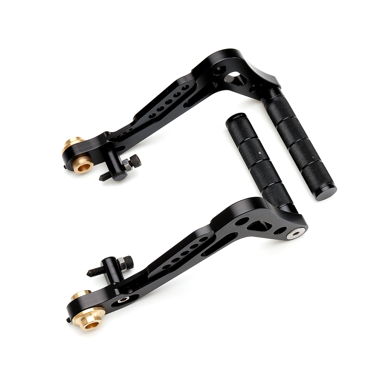 CNC-Go-Kart-Racing-Pedals-Billet-Brake-Accelerator-Set-Aluminum-Universal-1475624
