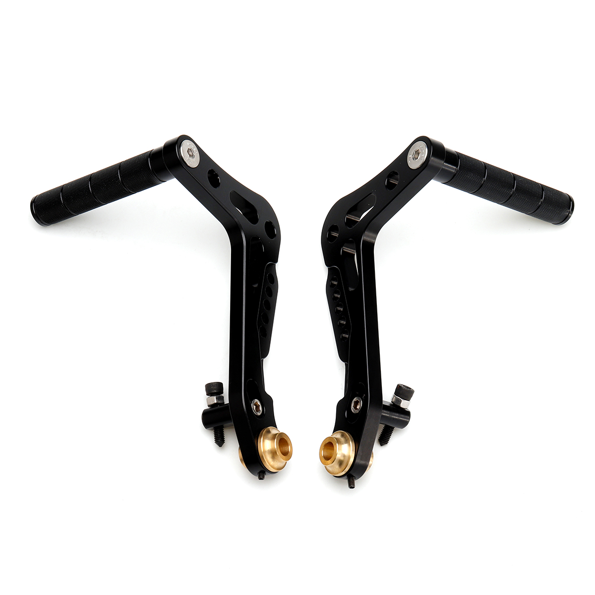CNC-Go-Kart-Racing-Pedals-Billet-Brake-Accelerator-Set-Aluminum-Universal-1475624