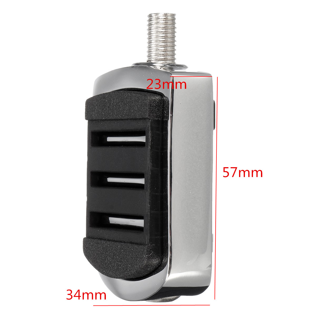 Chrome-Shift-Peg-Streamliner-Style-Rear-Foot-Pedals-Toe-Shifter-For-Harley-Davidson-1304040