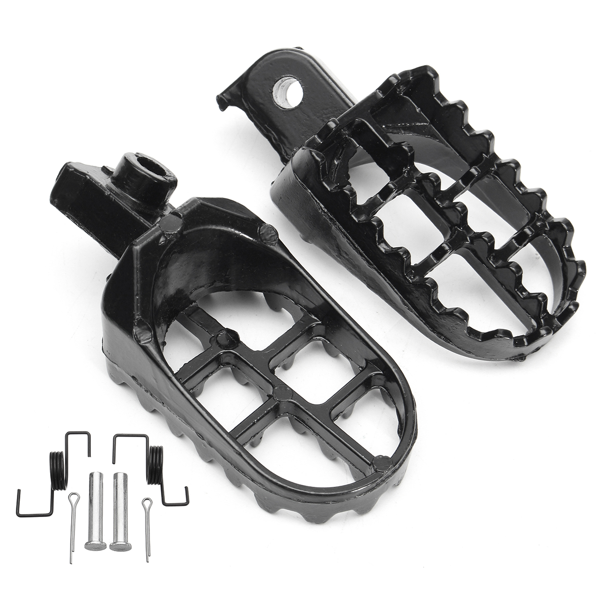 Foot-Pegs-Pit-Dirt-Bike-Aluminium-For-Yamaha-PW50-PW80-TW200-Honda-XRCRF-1208171