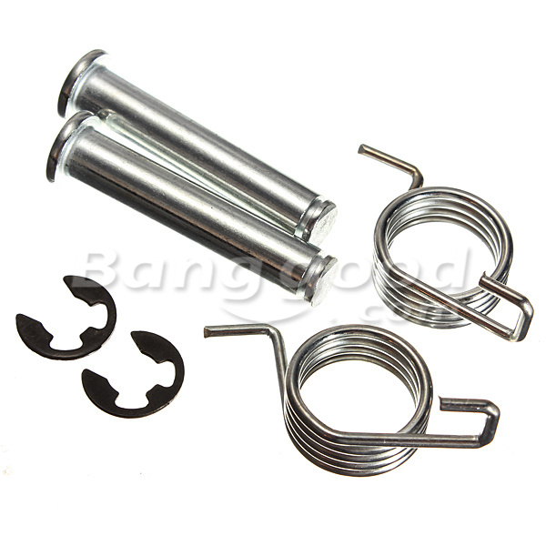Front-Foot-Pegs-Black-For-Kawasaki-Honda-Yamaha-25624