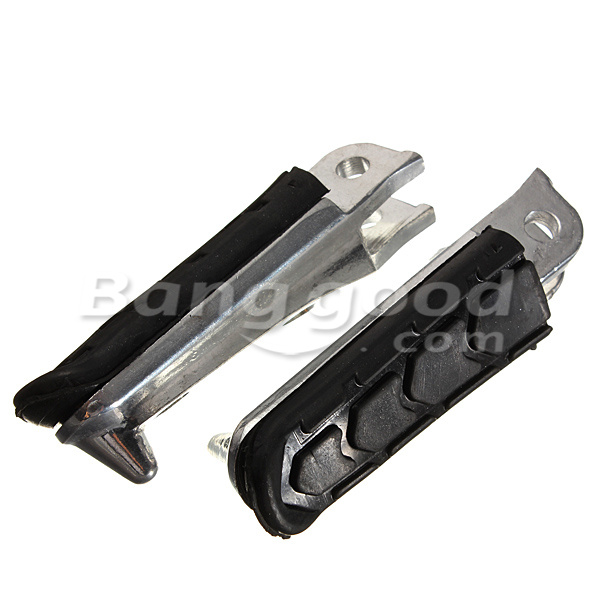 Front-Foot-Pegs-Black-For-Kawasaki-Honda-Yamaha-25624
