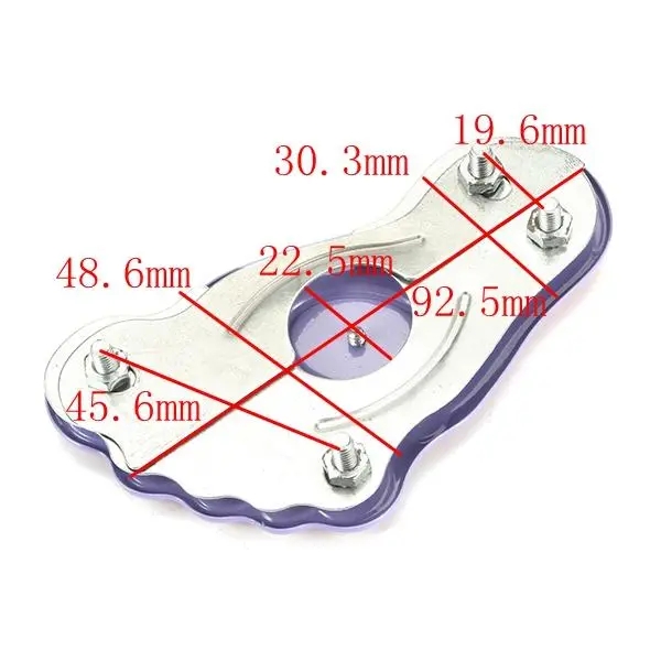 Motorcycle-Foot-Pegs-Color-Pedals-Antiskid-Braking-Plate-1074132