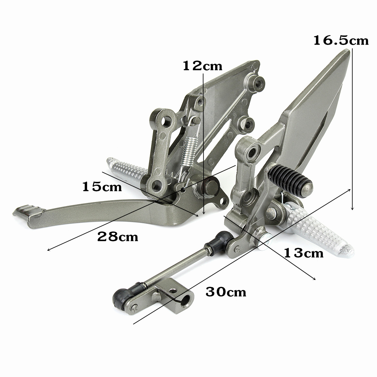 Motorcycle-Foot-Pegs-Pedal-Bracket-For-Kawasaki-Ninja-300-Z-250-Z-300-EX250R-EX300-1322631