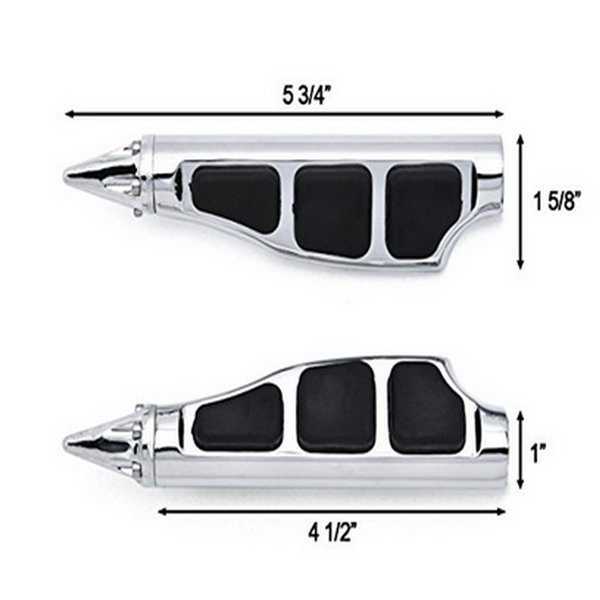 Motorcycle-Footrest-Foot-Peg-For-Harley-Davidson-Dyna-Glide-Fat-Boy-1007263