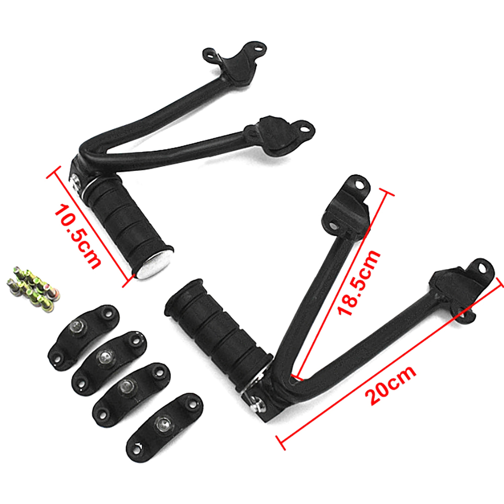Motorcycle-Rear-Passenger-Foot-Pegs-Foot-Pedal-Mounts-For-Kawasaki-Vulcan650-VN650-1320573