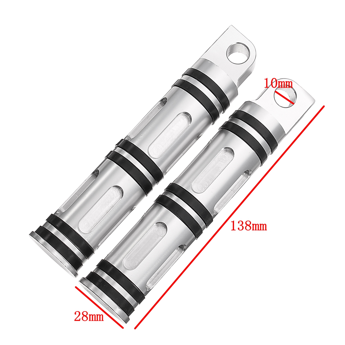 Motorcycle-Side-Foot-Pegs-Footrests-Aluminum-For-Harley-Sportster-Dyna-Softail-1307437