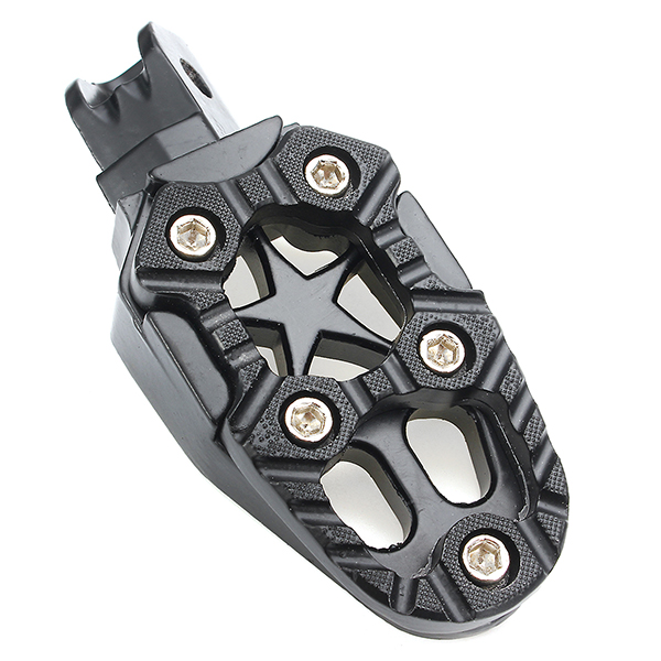 Motorcylce-Bike-Foot-Pegs-Pedals-Treadles-Footrest-Foot-Peg-Universal-Aluminum-Alloy-Sliver-Black-1139655