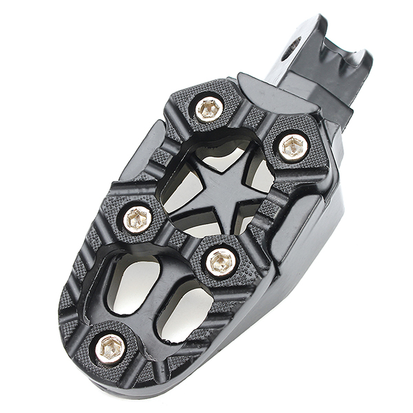Motorcylce-Bike-Foot-Pegs-Pedals-Treadles-Footrest-Foot-Peg-Universal-Aluminum-Alloy-Sliver-Black-1139655