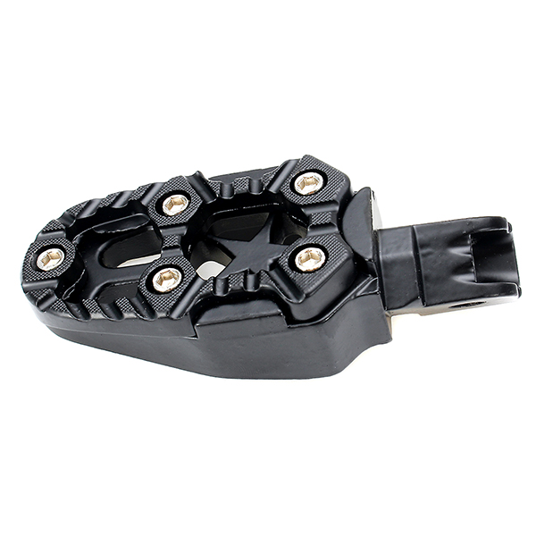Motorcylce-Bike-Foot-Pegs-Pedals-Treadles-Footrest-Foot-Peg-Universal-Aluminum-Alloy-Sliver-Black-1139655