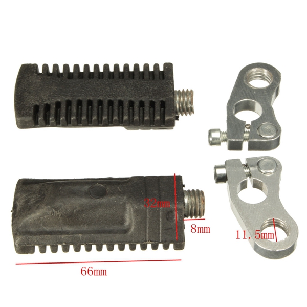 Pair-Rider-Foot-Peg-Footrest-For-47cc-49cc-50cc-Mini-Motor-Pocket-Dirt-Pit-Bike-1044107