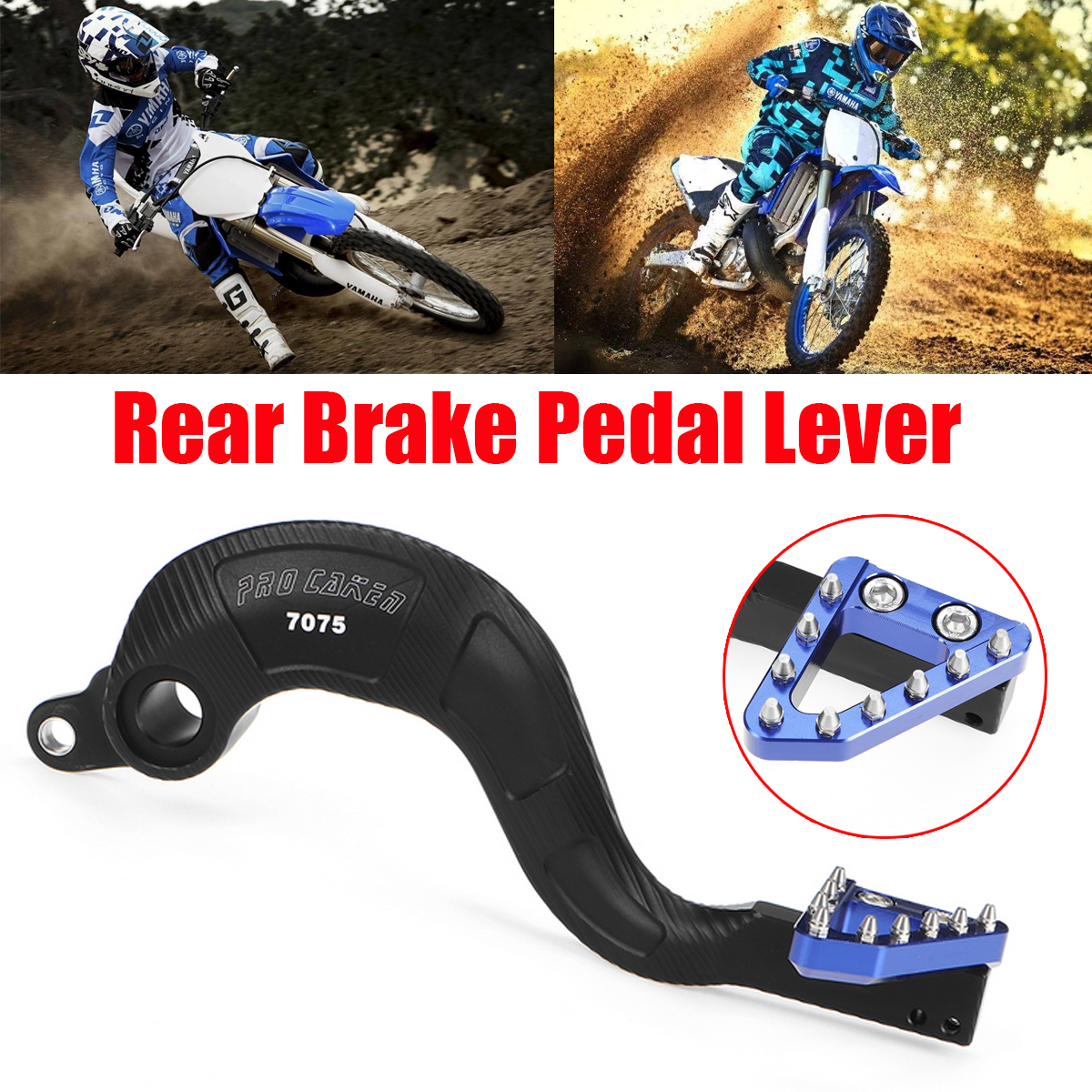 Rear-Brake-Pedal-Lever-For-Yamaha-YZ125-YZ250-1997-2016-YZ250F-2000-2005-1722980