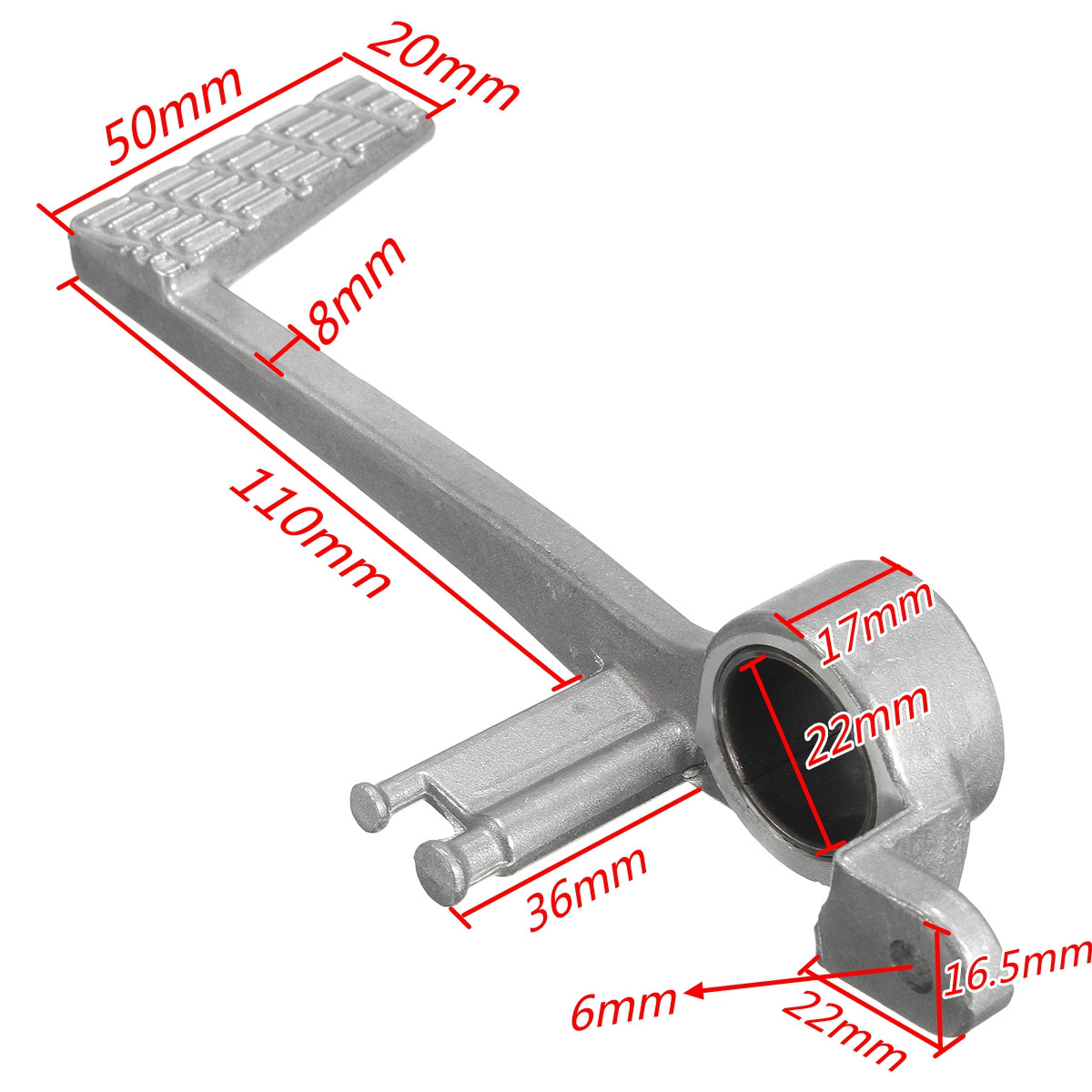 Rear-Motorcycle-Brake-Foot-Pedal-Lever-Aluminum-For-Suzuki-GSXR-600-GSX-R750-1139877