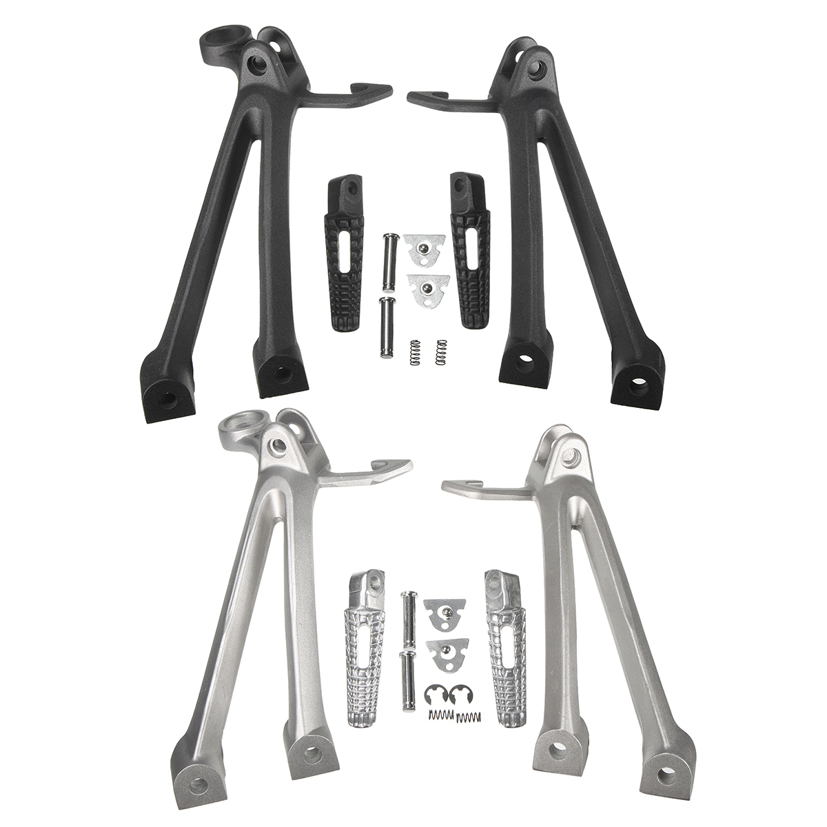 Rear-Passenger-Bracket-Set-Foot-Pegs-Footrest-For-Suzuki-GSXR-600-750-2006-2007-1251850