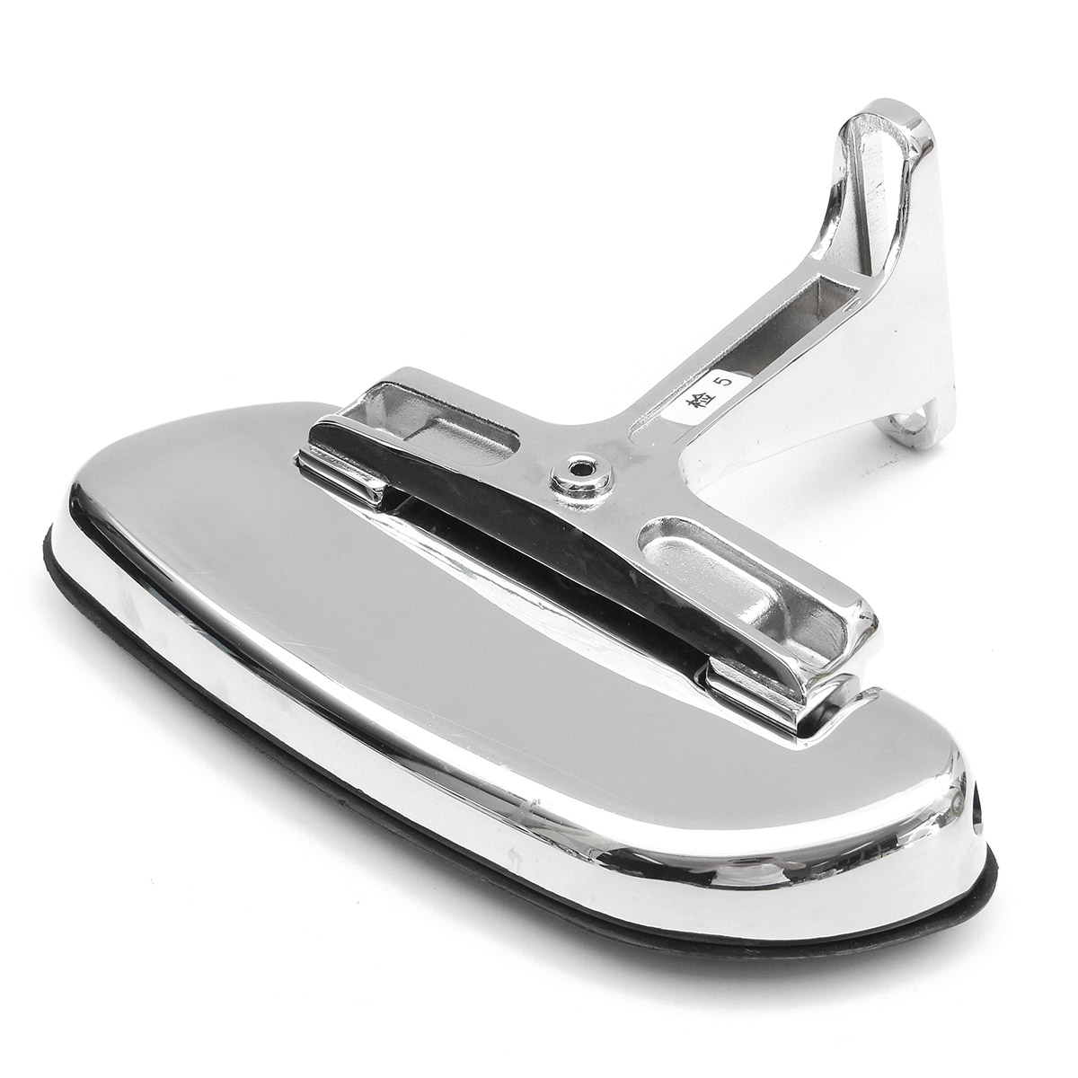 Rear-Passenger-Chrome-Foot-Board-With-Bracket-Holder-For-Harley-Touring-93-16-1089701
