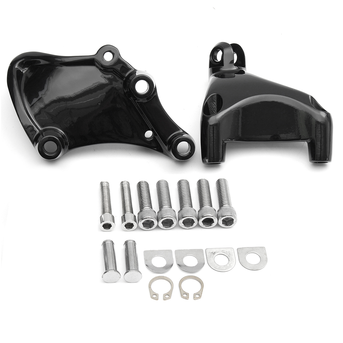 Rear-Passenger-Foot-Pegs-Pedal-Mount-For-Harley-Sportster-XL-883-1200-14-16-1118247