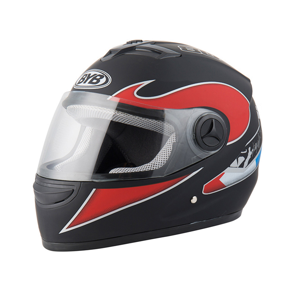 BYB-Motorcycle-Full-Face-Helmet-HD-Anti-fog-Lens-Breathable-Unisex-Universal-With-Neck-Protection-1428858