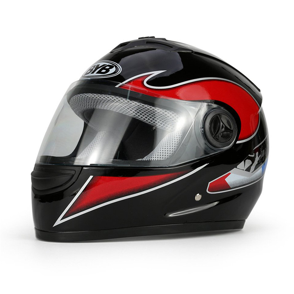BYB-Motorcycle-Full-Face-Helmet-HD-Anti-fog-Lens-Breathable-Unisex-Universal-With-Neck-Protection-1428858