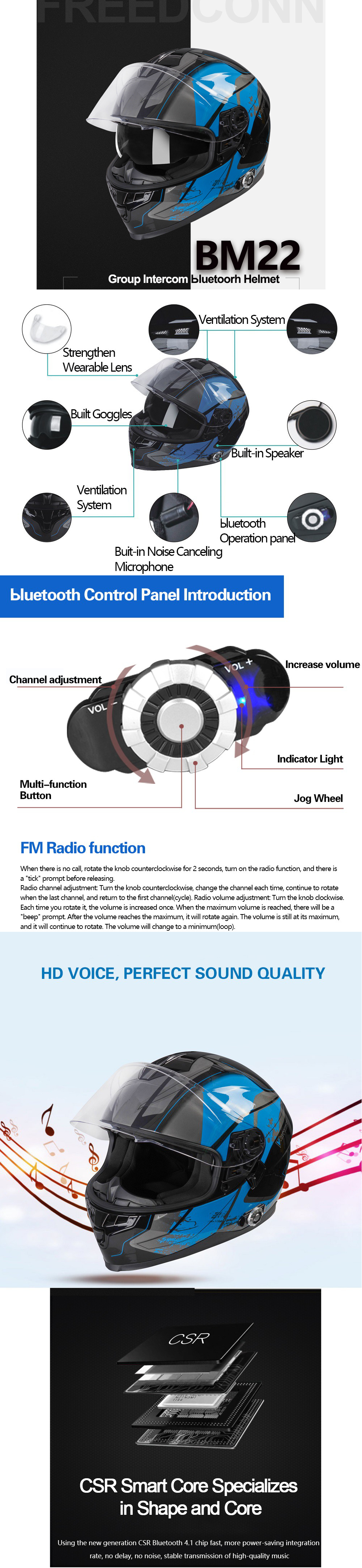 FreedConn-BM22-DOT--ECE-1000M-6-Riders-Motorcycle-bluetooth-41-Helmet-Intercom-BT-Interphone-FM-Radi-1580983