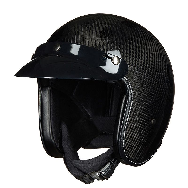 GXT-A303-DOT-Motorcycle-34-Face-Carbon-fiber-Helmet-Motorbike-Scooter-Crash-Visor-1548129