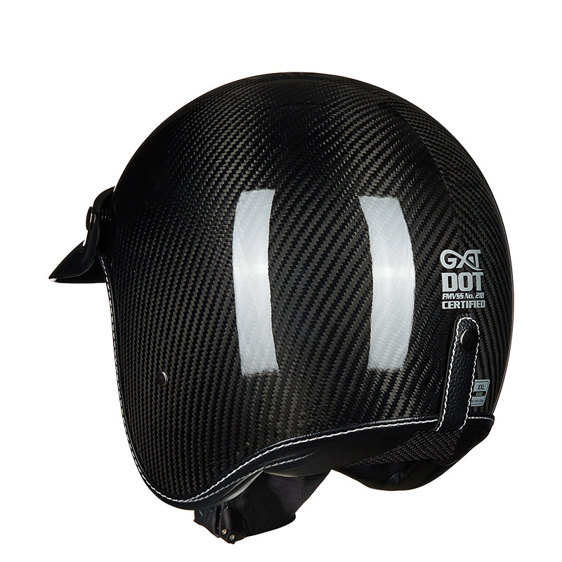 GXT-A303-DOT-Motorcycle-34-Face-Carbon-fiber-Helmet-Motorbike-Scooter-Crash-Visor-1548129