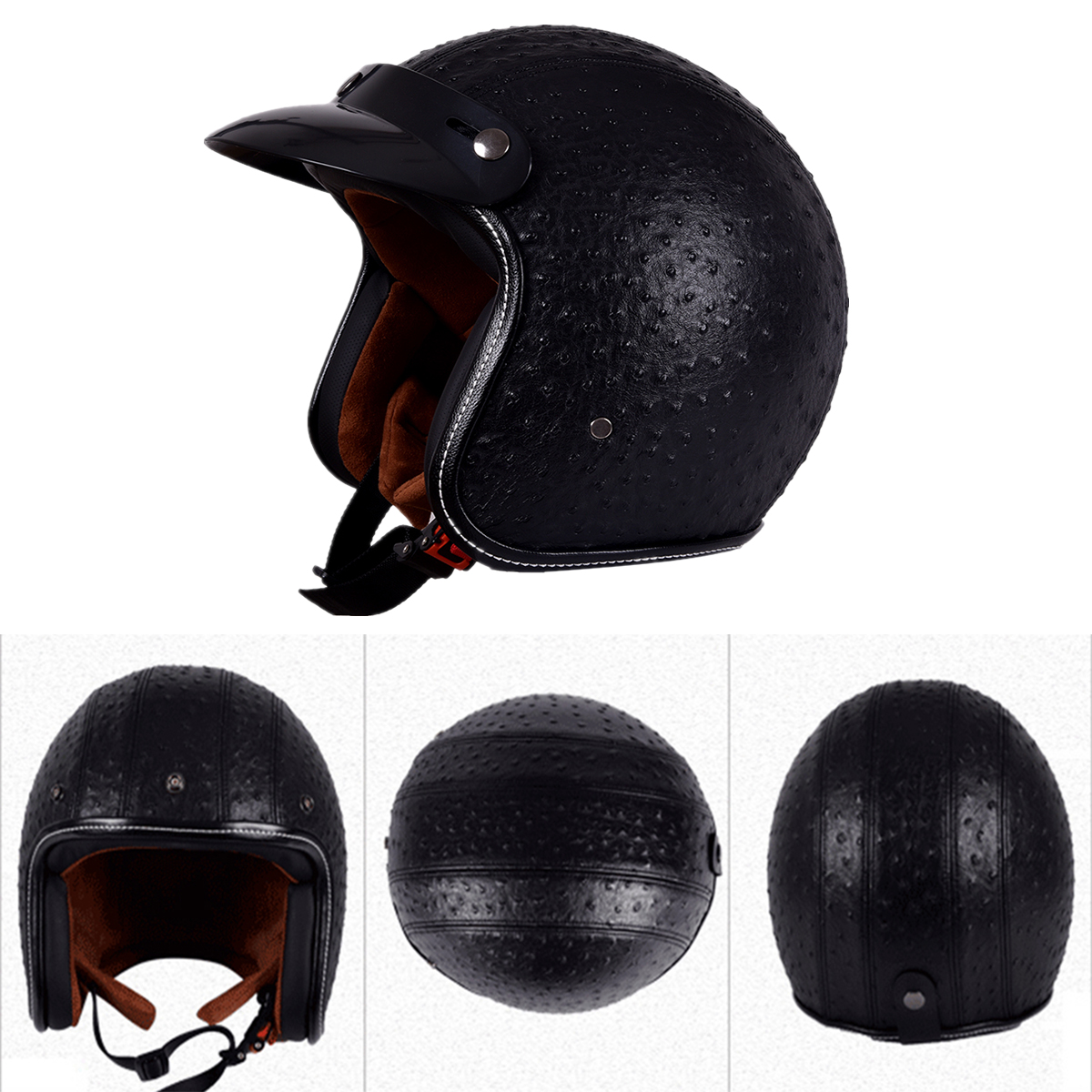 PU-Vintage-Open-Face-Retro-Motorcycle-Helmet-Lens-Removable-Sun-Protection-1719204