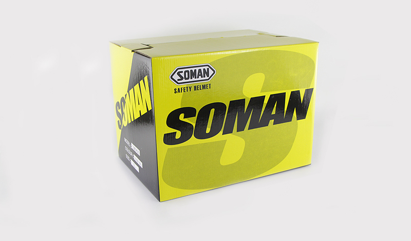 SOMAN-Hunter-Black-Flip-Up-Custom-Laser-Light-Antifogging-Lens-Full-Face-Helmets-Cool-Casco-Moto-Mot-1712696