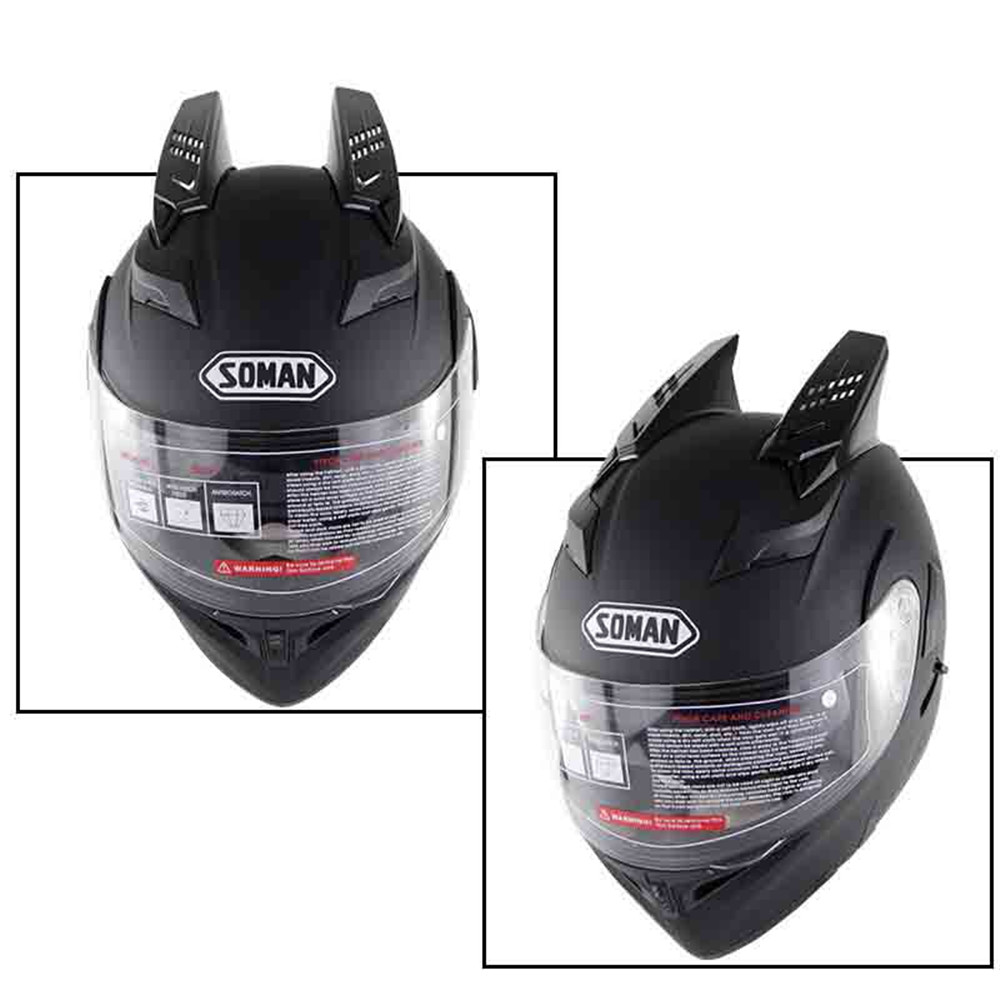 SOMAN-Motorcycle-Full-Face-Helmet-Dual-Lens-Anti-UV-Anti-Scratch-With-Horn-1403838