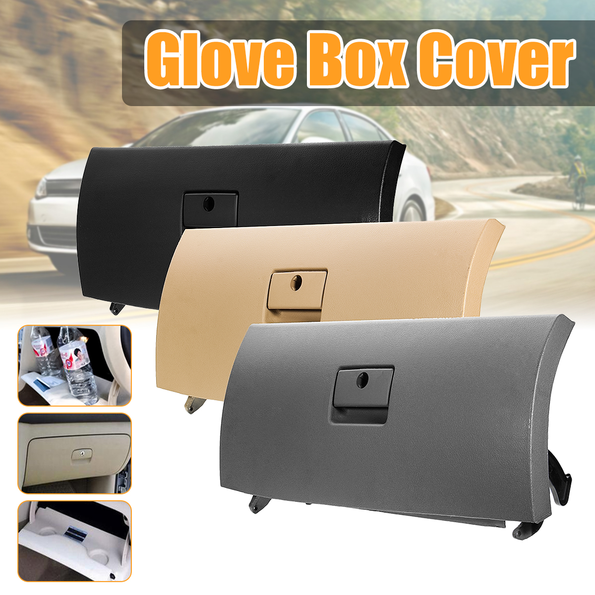 Glove-Box-Lid-Cover-Cap-BlackGreyBeige-for-VW-Golf-Jetta-A4-Wagon-1J1857121A-LHD-Model-1706971