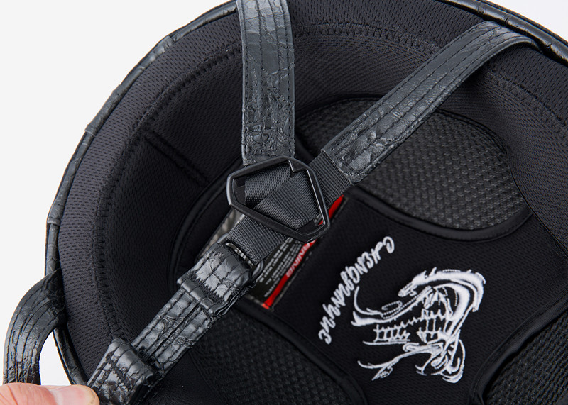 BYB-Retro-Cruiser-Half-Face-Helmet-Motorcycle-Riding-Leather-CamouflageBlack-1376980